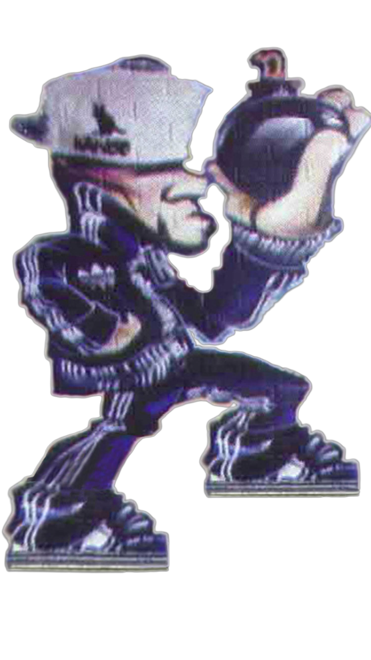 Bomb Boy character holding a bomb