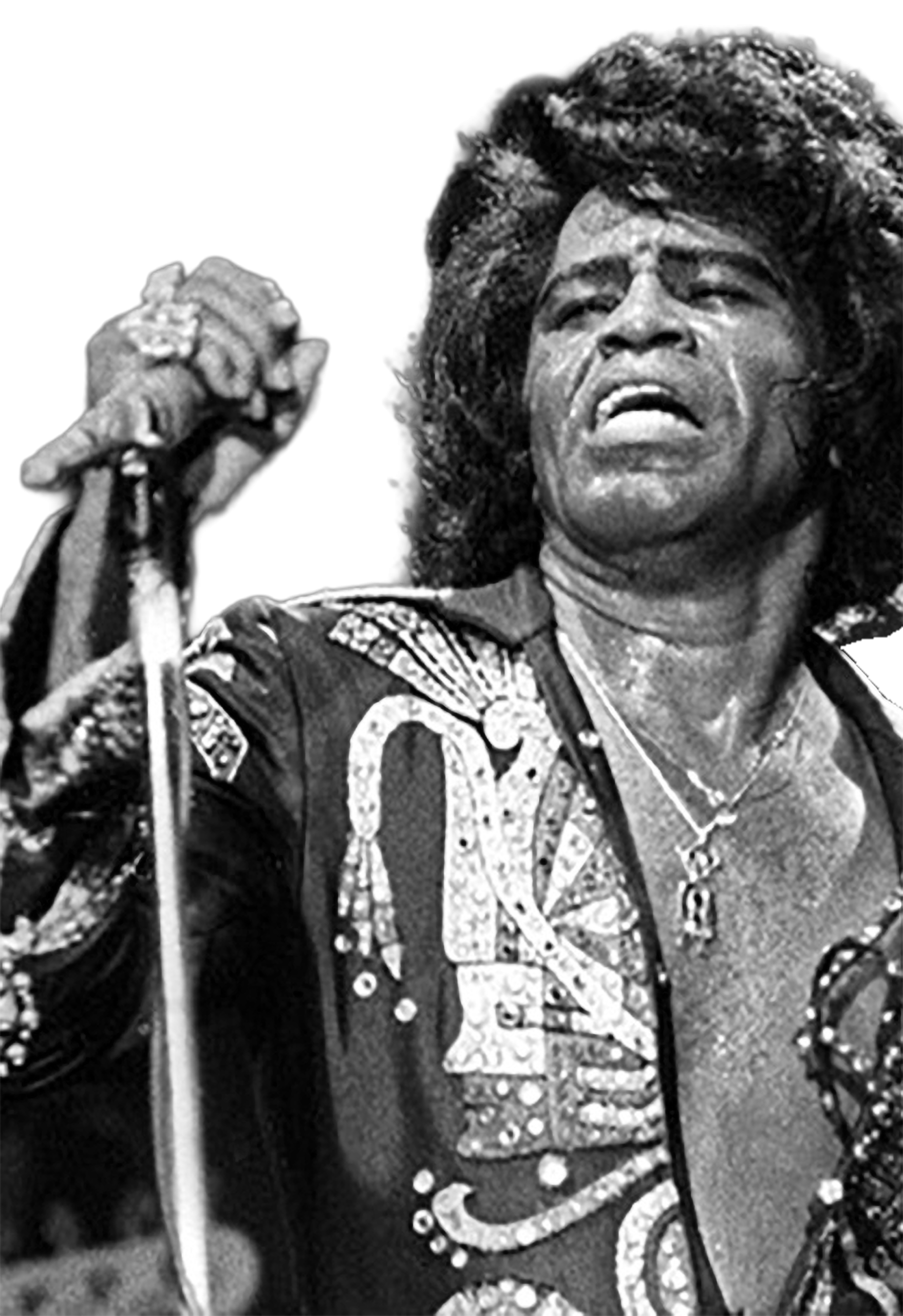 James Brown performing